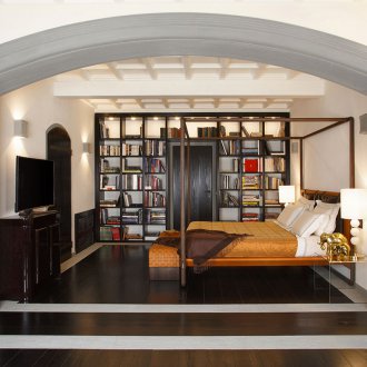 Art Nouveau interior arch