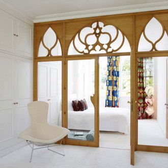 Interior interior arch in oriental style