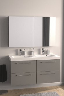 Muebles para baño gris
