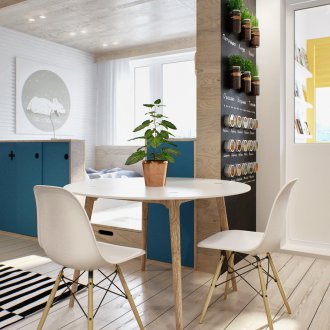 Innenarchitektur Studio-Apartment