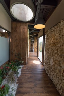 Landhausstil Korridor Innenraum