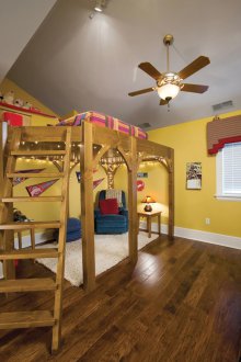 Add-on for a children's area
