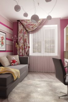 Çocuk odası in Kruşçev menekşe