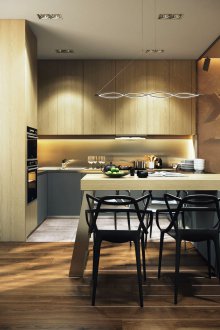 Holzküchendesign