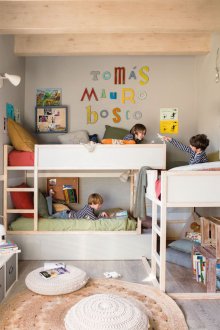 Children's room for three boys