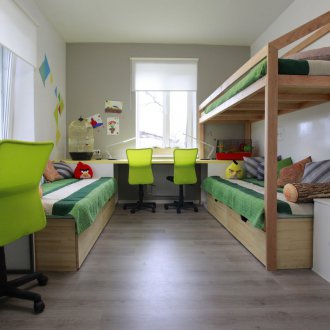 Green for three children