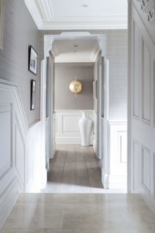Intérieur du couloir de panneau