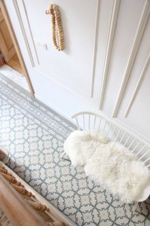 Finition couloir en PVC
