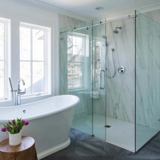 Baño pequeño en la casa