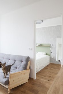 Budget repairs in a studio apartment in Khrushchev