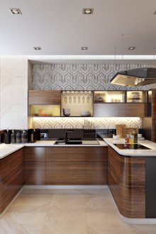 Cucina 9 mq Zebrano