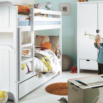 Mobilyalı iki erkek çocuk odası tasarımı