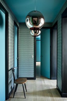 Wallpaper Design nel corridoio
