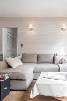 Studio apartment beige