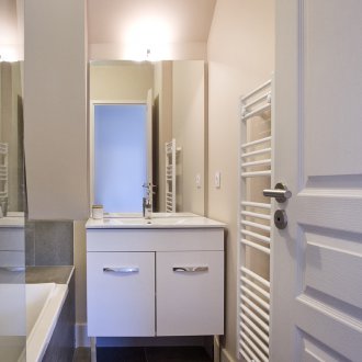Kruşçev'deki küçük bir banyo için tasarım fikirleri