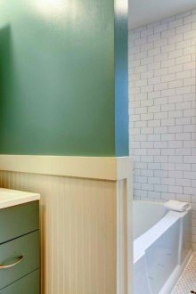 Deniz Stili Küçük Banyo için Tasarım Fikirleri