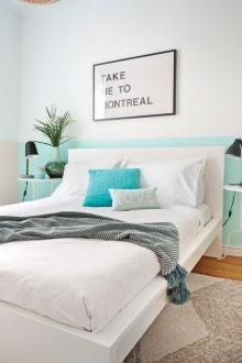 Pequeña habitación retro