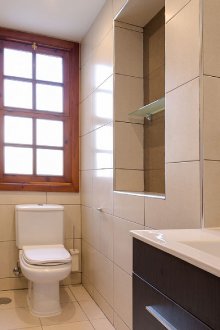 Badezimmer 4 qm mit Fenster