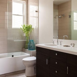 Badezimmer 4 qm mit WC