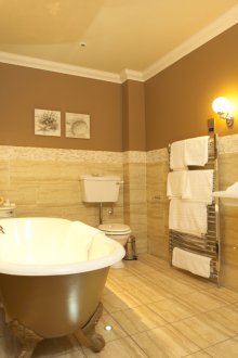 Bej retro banyo