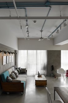 Loft boru dekoru