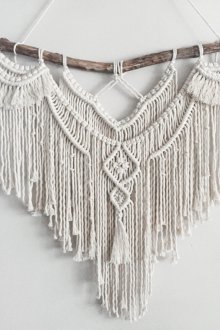 Le charme de la maison en macramé