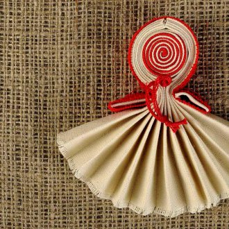 Charme pour la maison en tissu