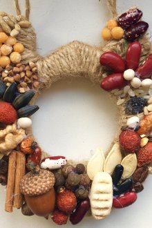 Charme pour la maison avec des grains
