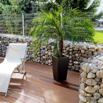 Gabion dekoratif çit ve sert örgü ana çit