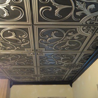 Strafor boyalı dekor