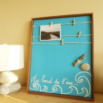 Tableau bleu
