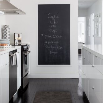 Tableau noir pour les notes