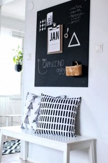 Tableau de notes de couloir