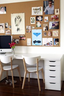Tableau d'affichage sur la table