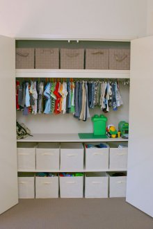 Système de stockage de jouets dans la pépinière