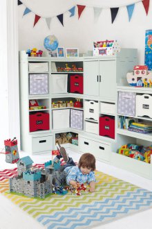 Coin de rangement pour jouets