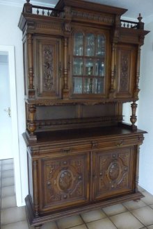 Masif ahşap büfe