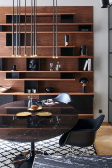 Shelving rack black