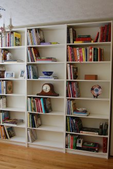 MDF living room shelving