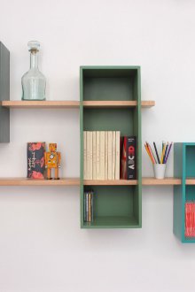 Shelving for the living room wall