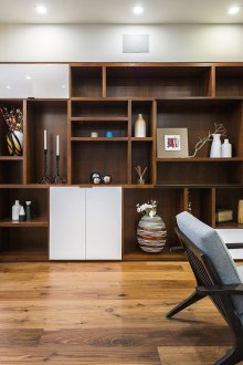 Shelving rack dark