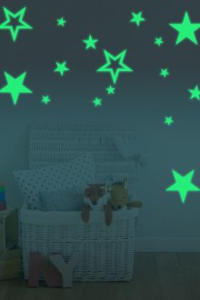 Fondo de pantalla brillante en el interior