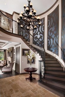 Wall panels for the corridor decorative
