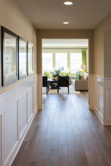 Wall panels for MDF corridor