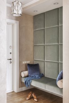 Soft wall panels for the corridor