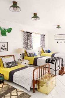 Modern design for three children