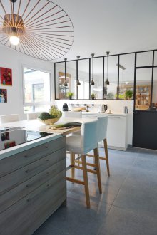 Mutfak tasarımı bölmeli 20 m2
