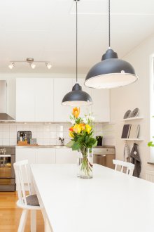Mutfak tasarımı 20 m2 m İskandinav