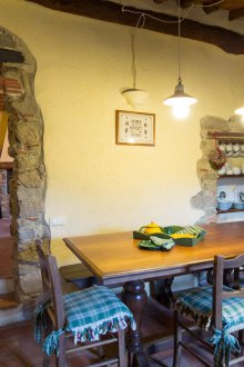 Style italien à l'intérieur de la cuisine