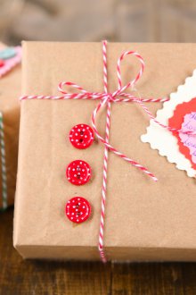 14 Şubat için DIY zanaat hediye